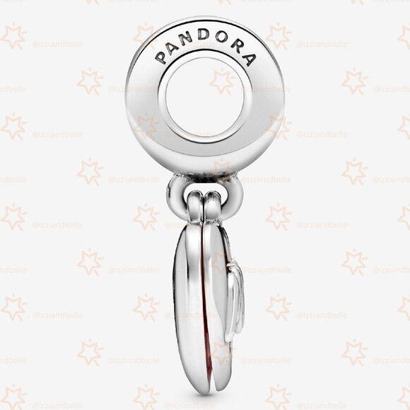 Pandora Mum Sterling Silver Dangle β Pink CZ & Shaded Enamel - Picture 4 of 6